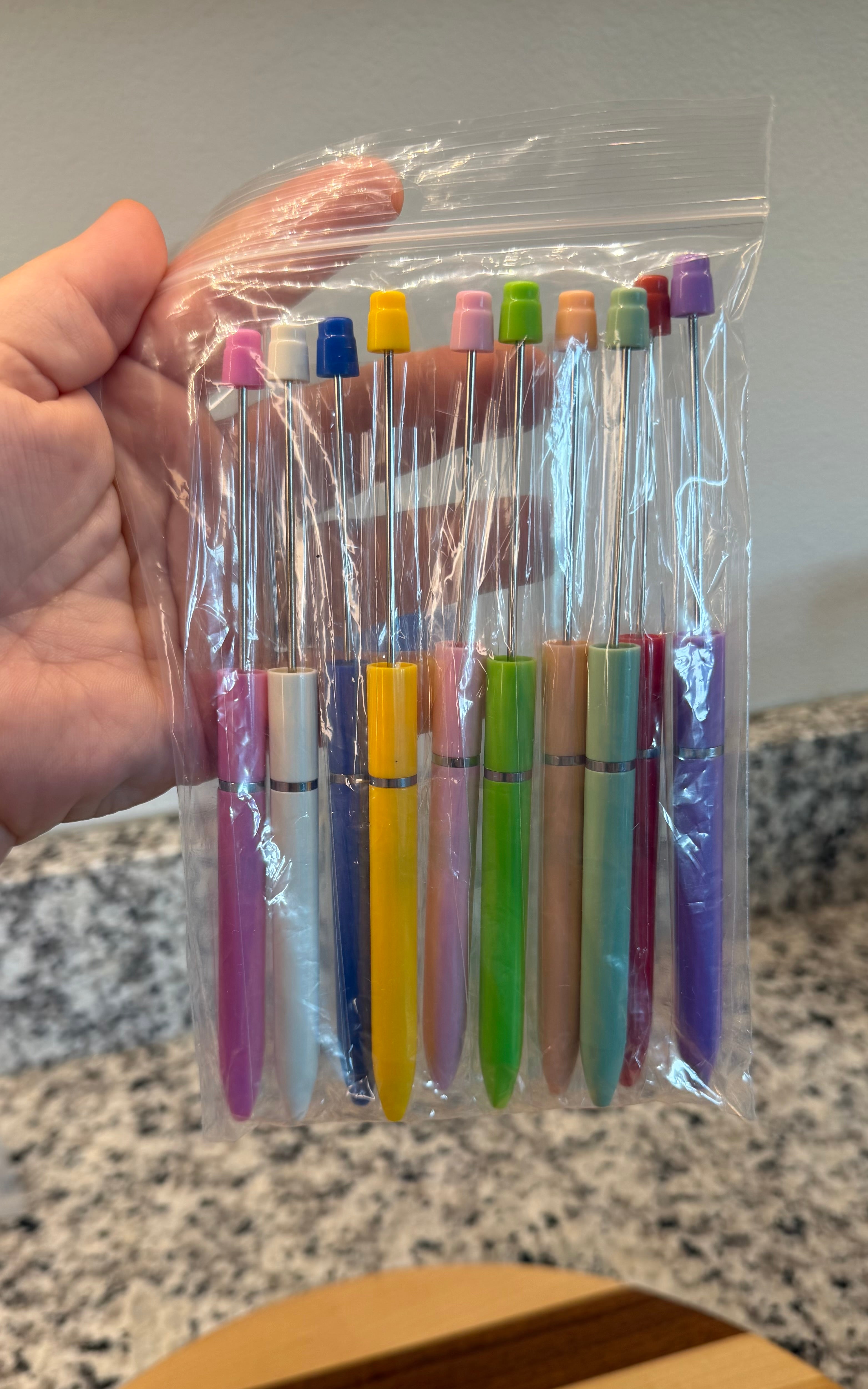 Long Style Pen - 10 pk Assorted Color Mix