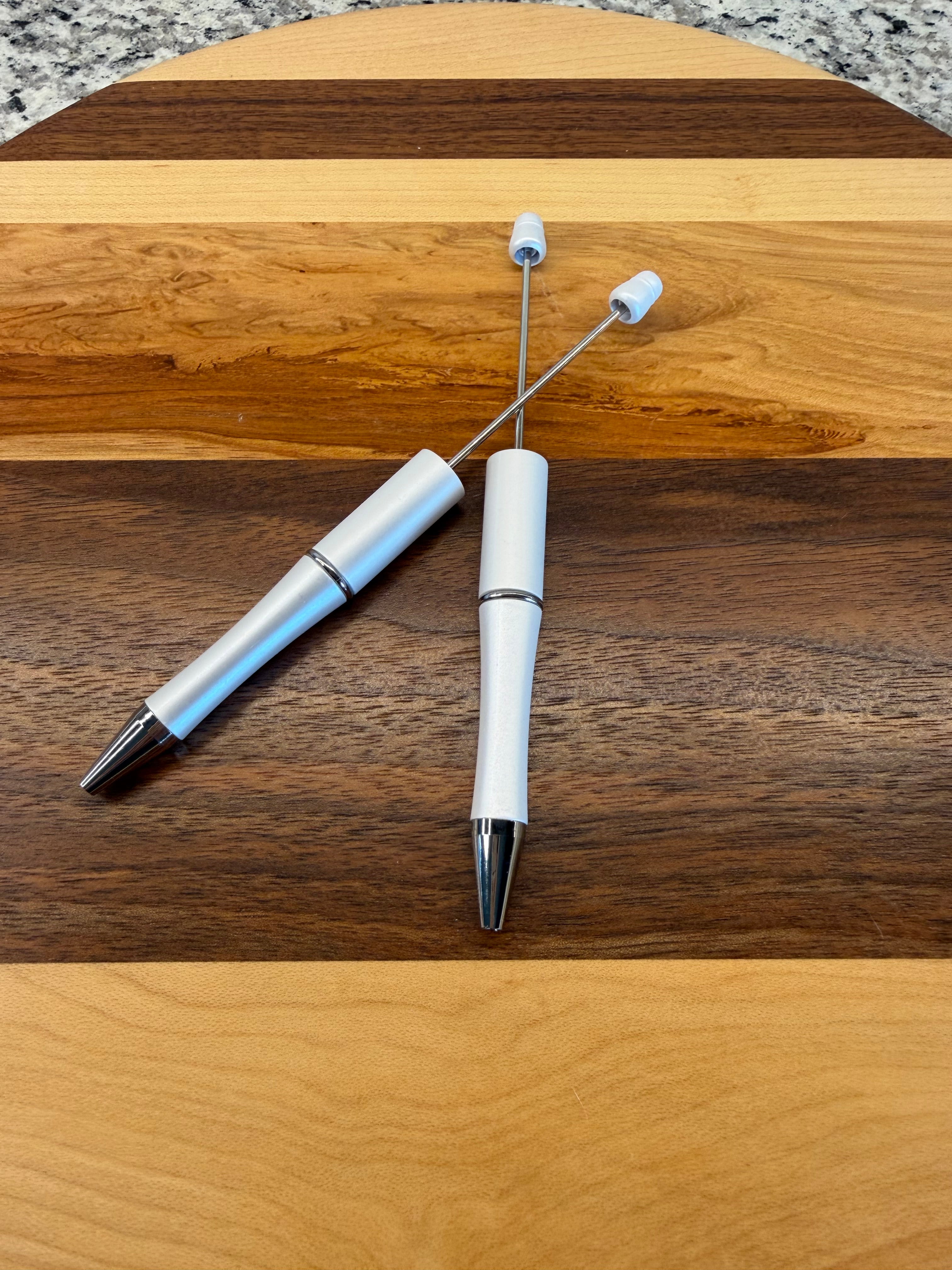 Beadable Pen - Matte White