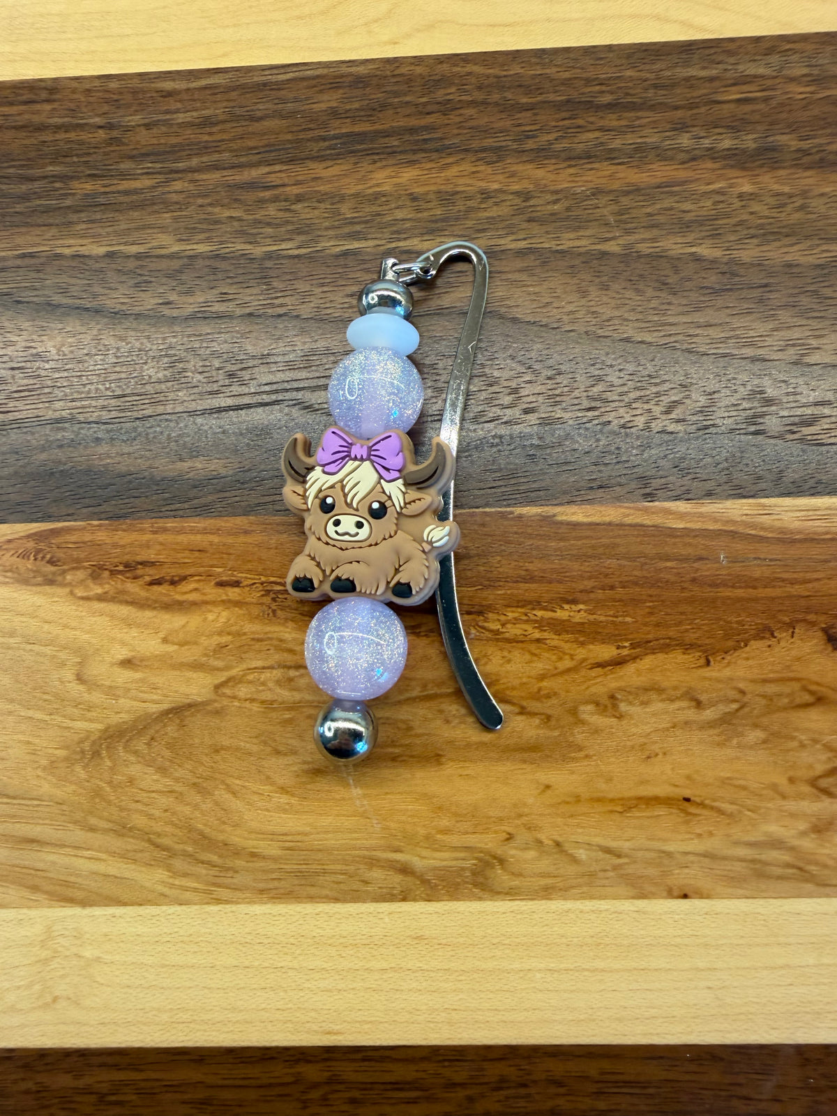 RTS Clear Purple Highland bookmark
