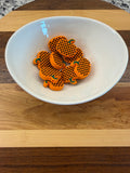 Orange Checker Pumpkin Focal