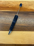 Beadable Rhinestone Pen - Atlantic Navy