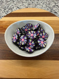 Purple Yellow Daisy Focal