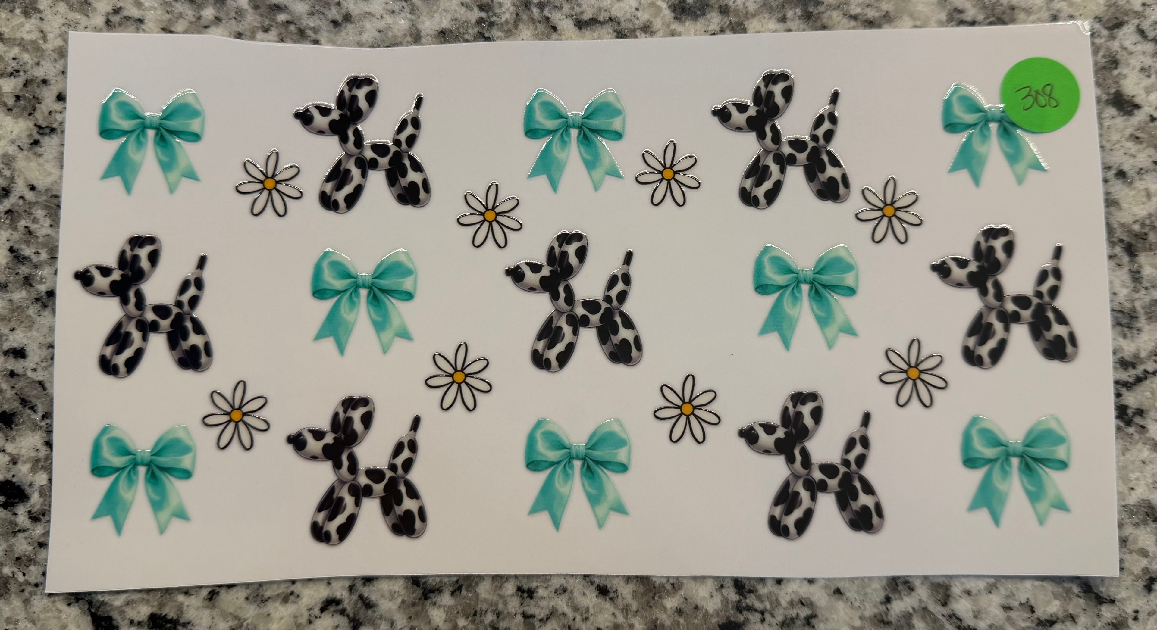 #308 Decal