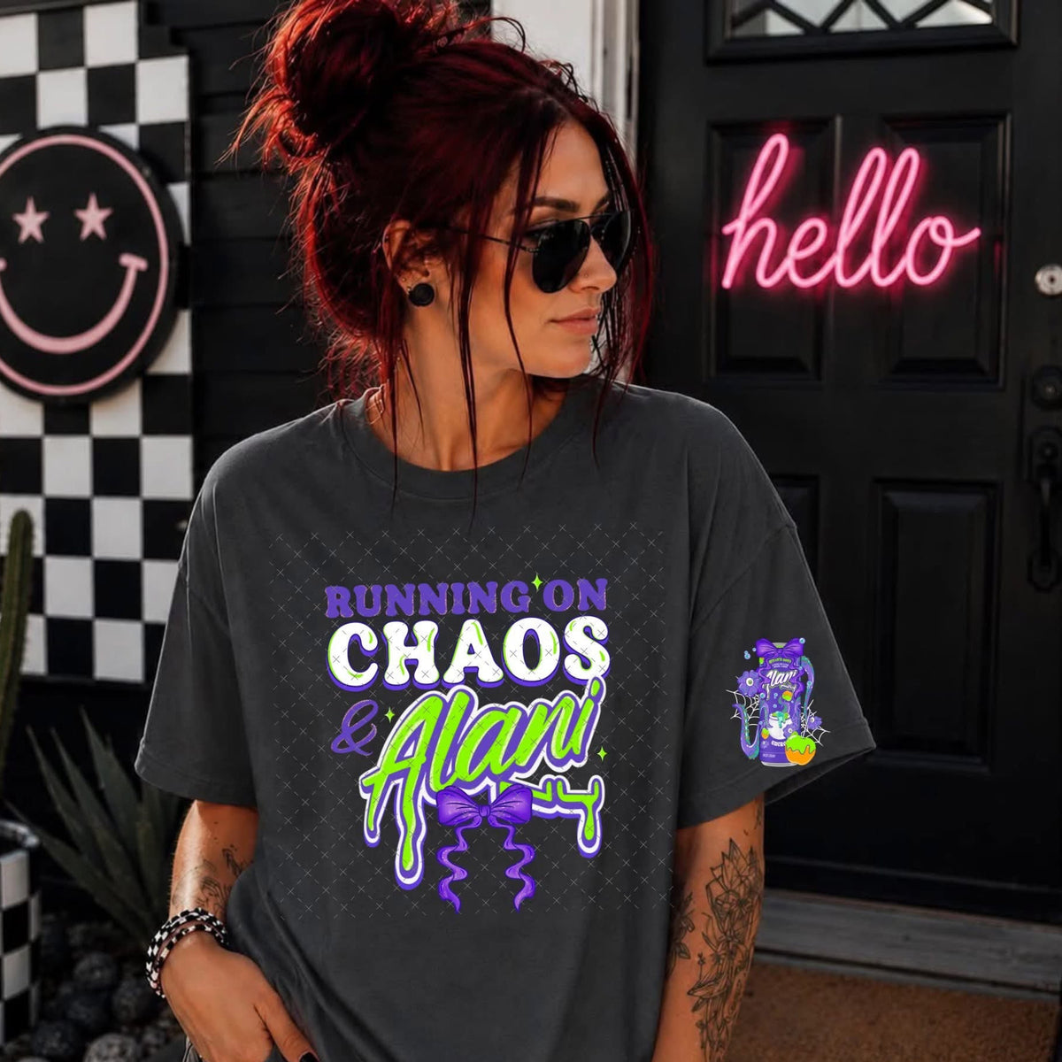 Running on Chaos and Alan (w/back locker patch)