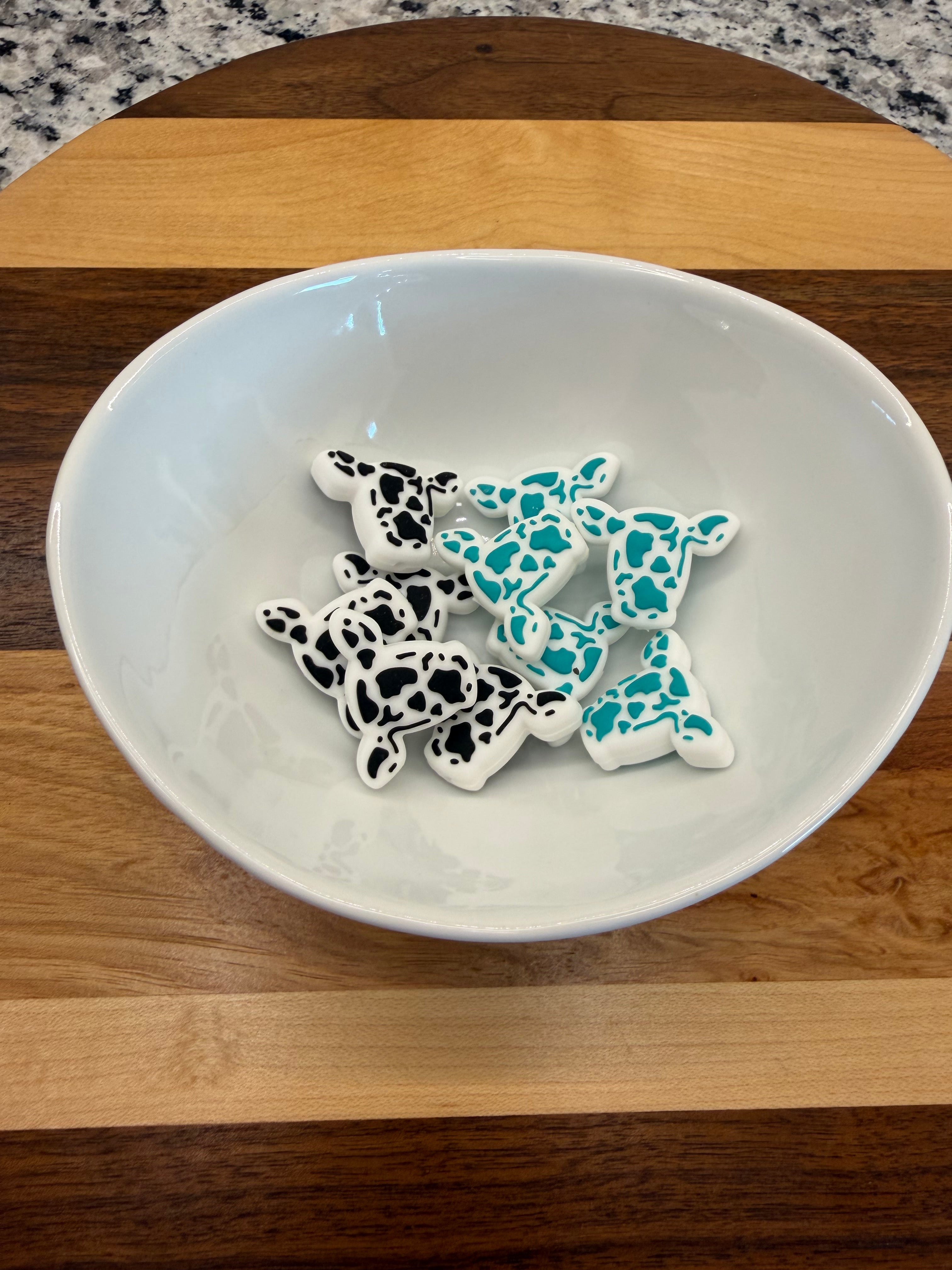 Cow Print Head Focal
