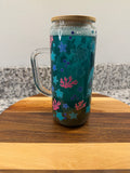 RTS Turtle Beach GLASS tumbler W/handle