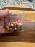 12mm Lentil Spacers - 25 pack Mix