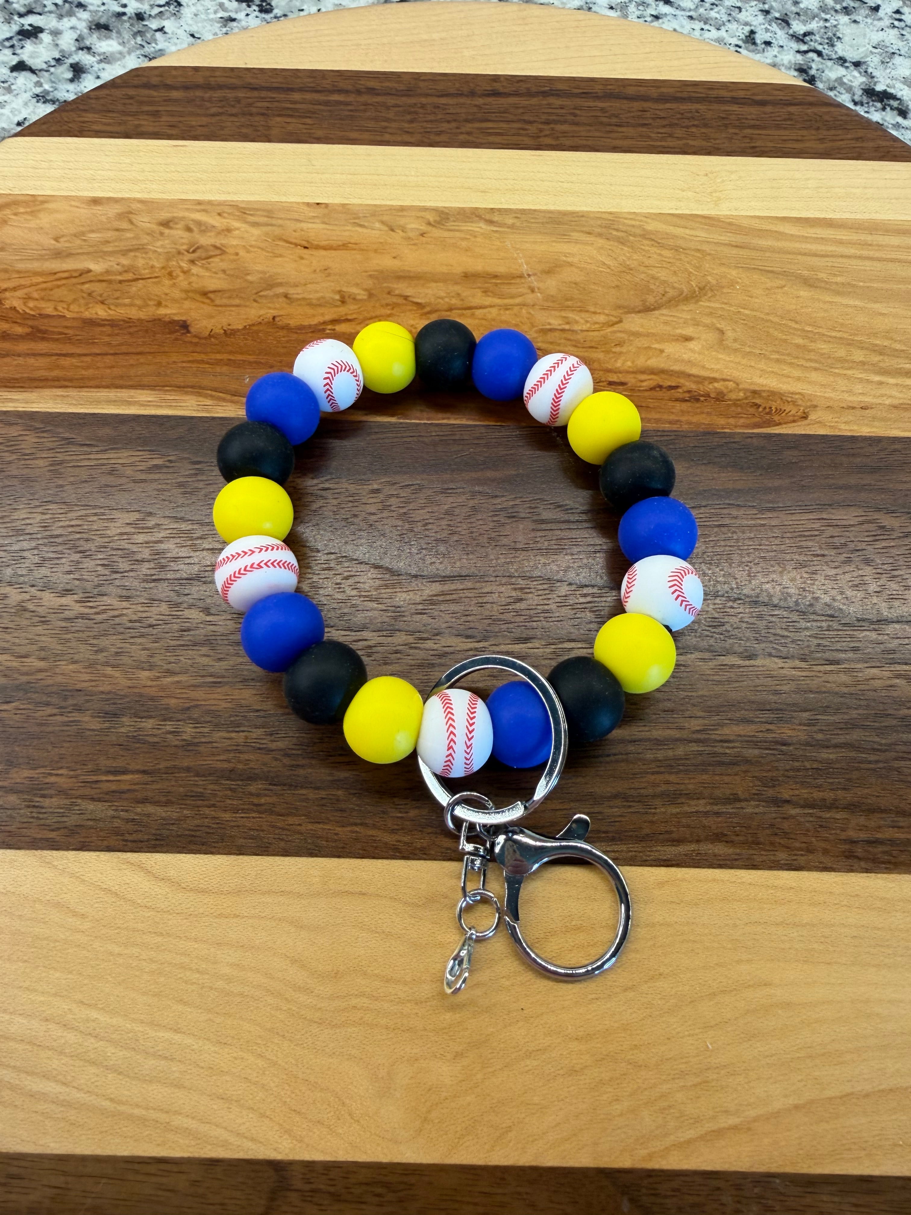 RTS - Tiger Baseball Wristlet