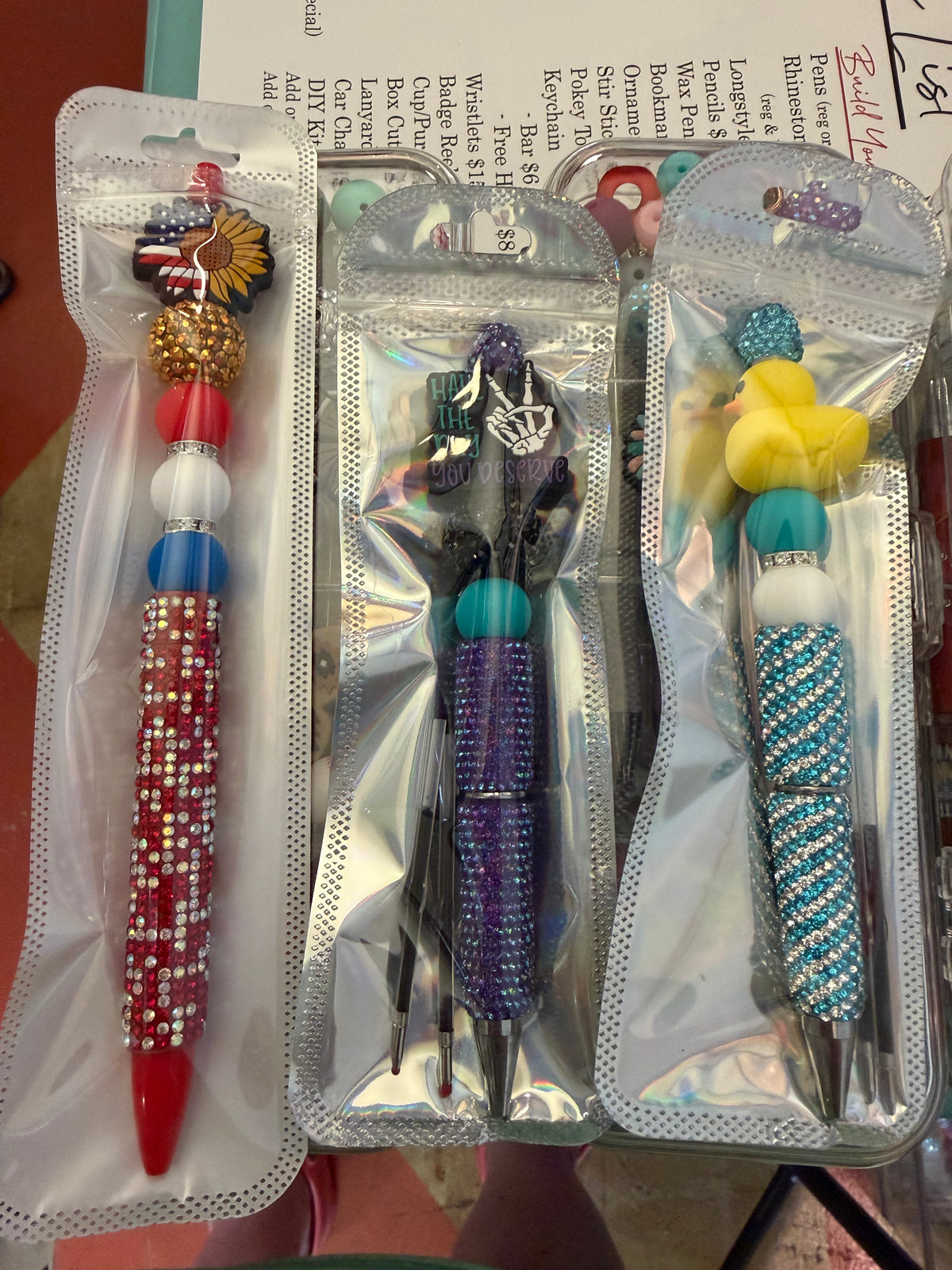 CUSTOM Made rhinestone pen ***READ DESCRIPTION***