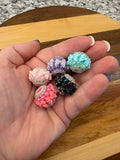 Bow Acrylic 16mm - 10 pack Color Mix