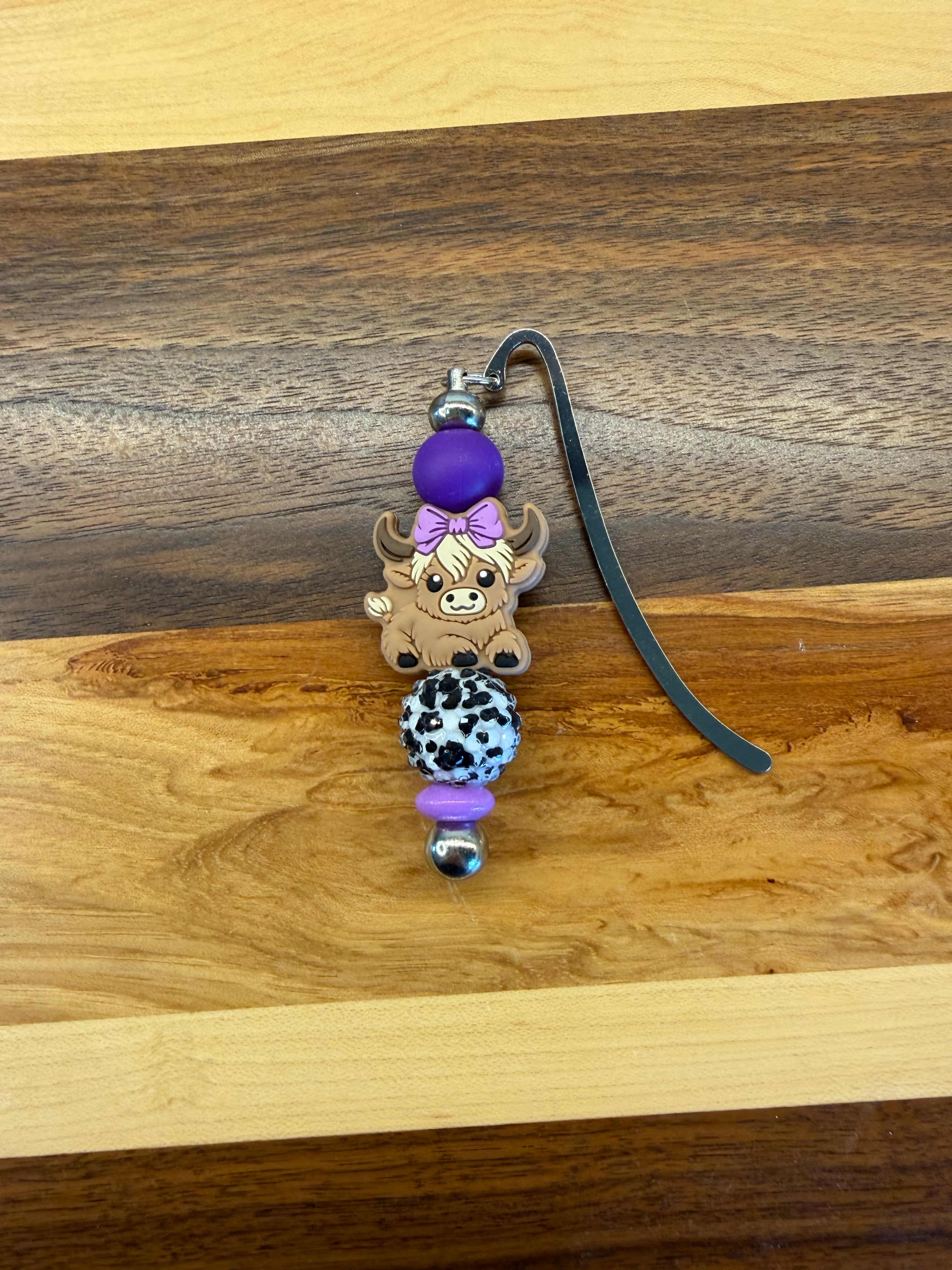 RTS Purple Highland bookmark