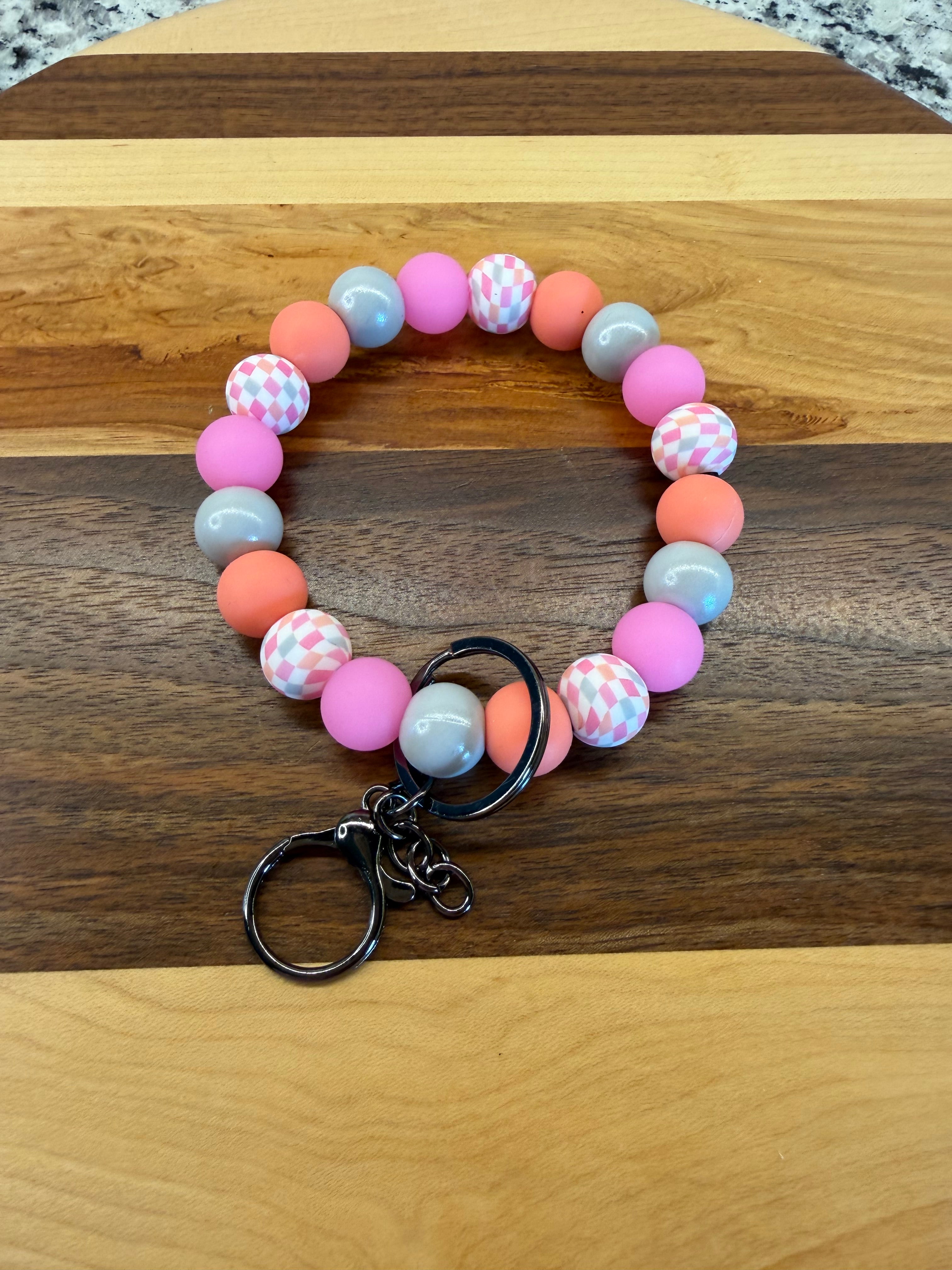 RTS - Summer Check Opal GLOW Wristlet