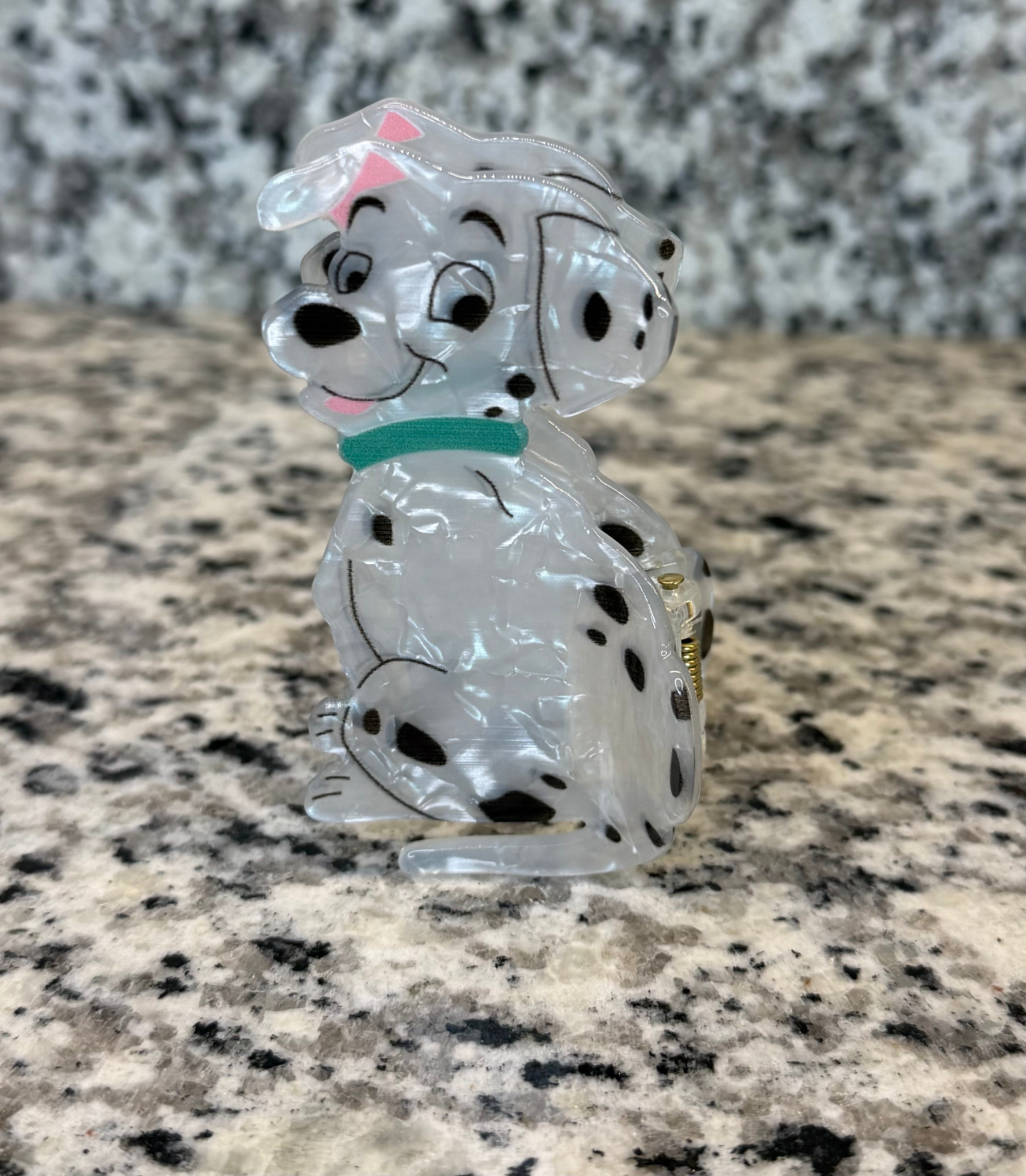 Dalmatian Claw Clip