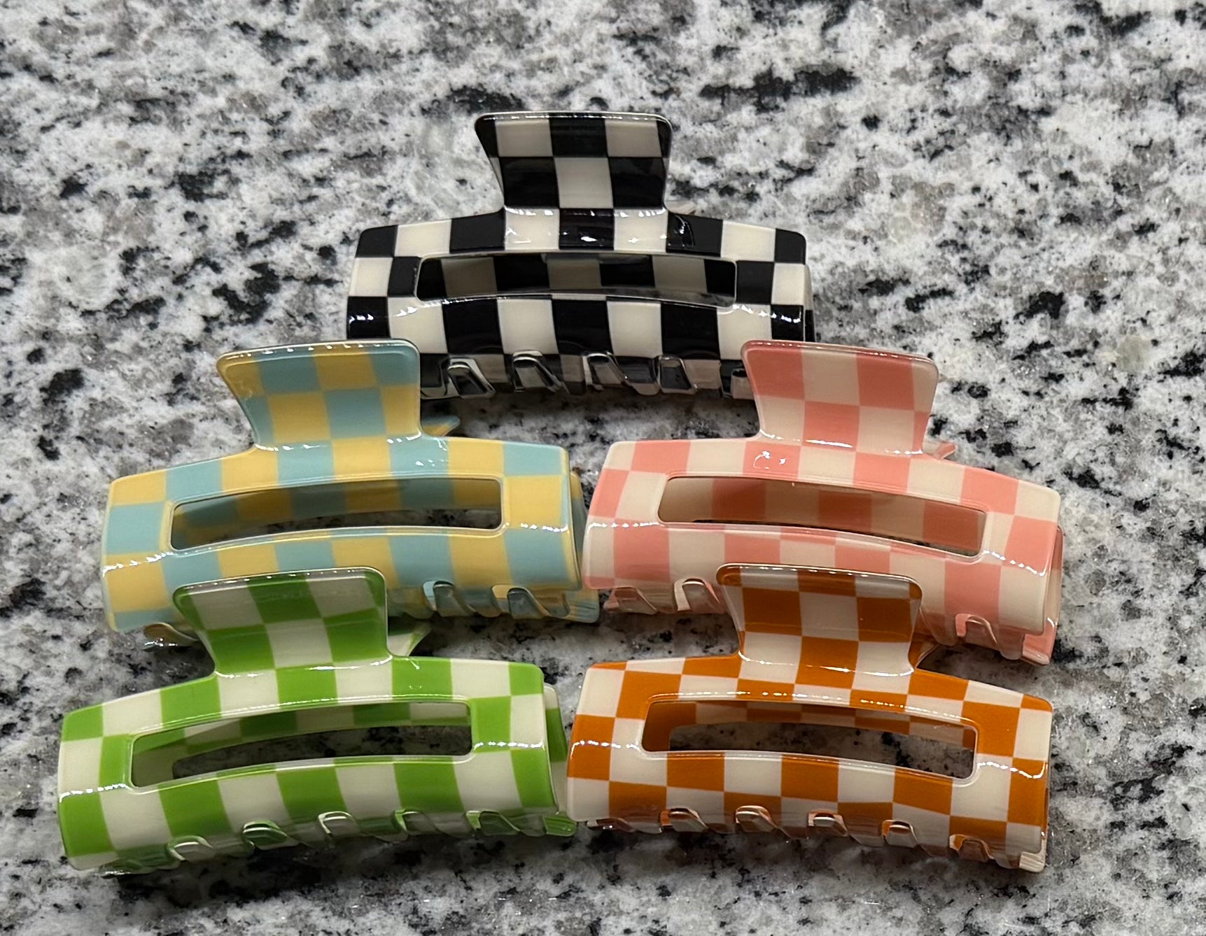 Medium Checker Clip